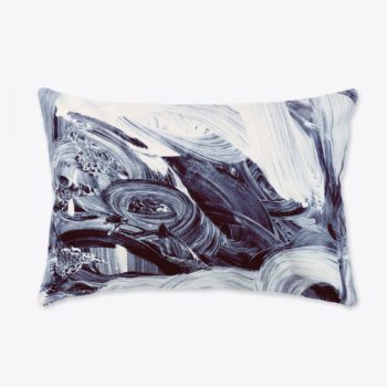 Coussin rectangle velours imprimé photo Abstraction