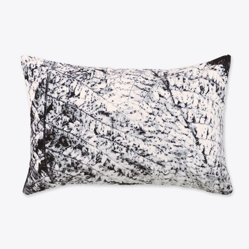 Coussin rectangle velours imprimé photo Nature