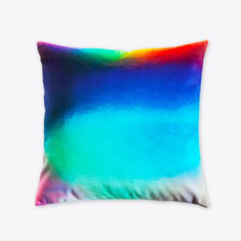 Coussin carré velours imprimé photo Couleur